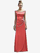 Front View Thumbnail - Perfect Coral Lela Rose Bridesmaids Style LR177