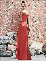 Rear View Thumbnail - Perfect Coral Lela Rose Bridesmaids Style LR177