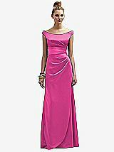 Front View Thumbnail - Fuchsia Lela Rose Bridesmaids Style LR177