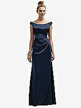 Front View Thumbnail - Midnight Navy Lela Rose Bridesmaids Style LR177