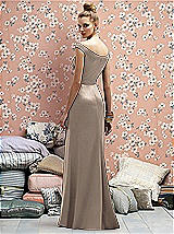 Rear View Thumbnail - Sand Lela Rose Bridesmaids Style LR177