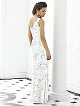 Rear View Thumbnail - Bleu Garden After Six Bridesmaid Dress 6651