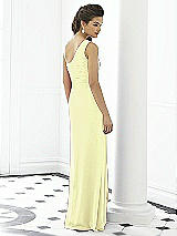 Rear View Thumbnail - Butter Yellow After Six Bridesmaid Dress 6651