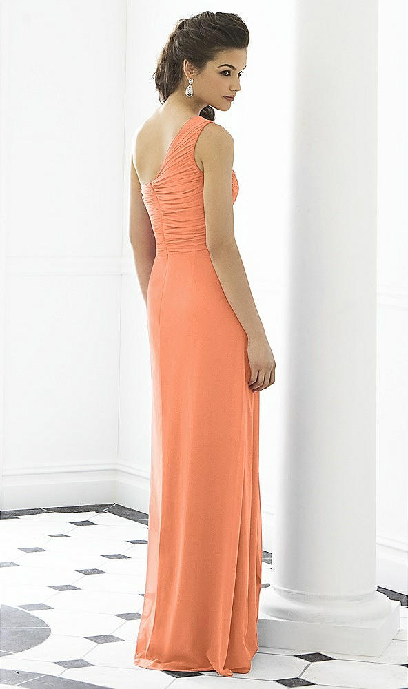 Back View - Sweet Melon After Six Bridesmaid Dress 6651