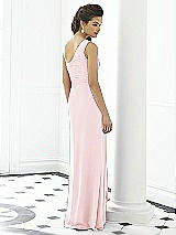 Rear View Thumbnail - Ballet Pink After Six Bridesmaid Dress 6651