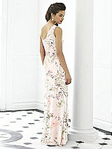 Rear View Thumbnail - Blush Garden After Six Bridesmaid Dress 6651