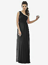 Front View Thumbnail - Black After Six Bridesmaid Dress 6651