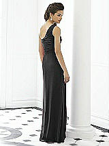 Rear View Thumbnail - Black After Six Bridesmaid Dress 6651