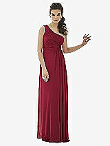 Front View Thumbnail - Burgundy After Six Bridesmaid Dress 6651