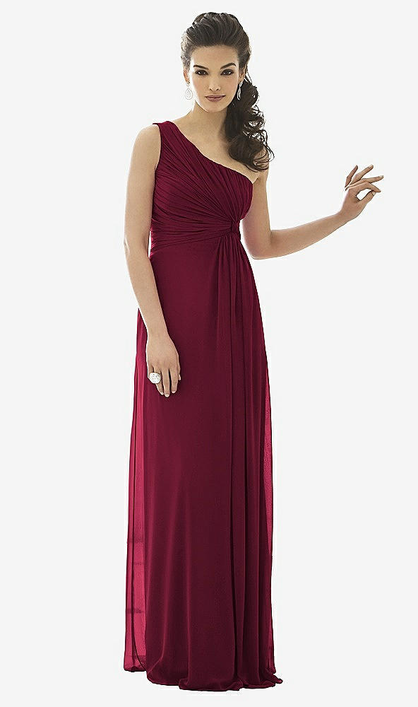 Front View - Cabernet After Six Bridesmaid Dress 6651