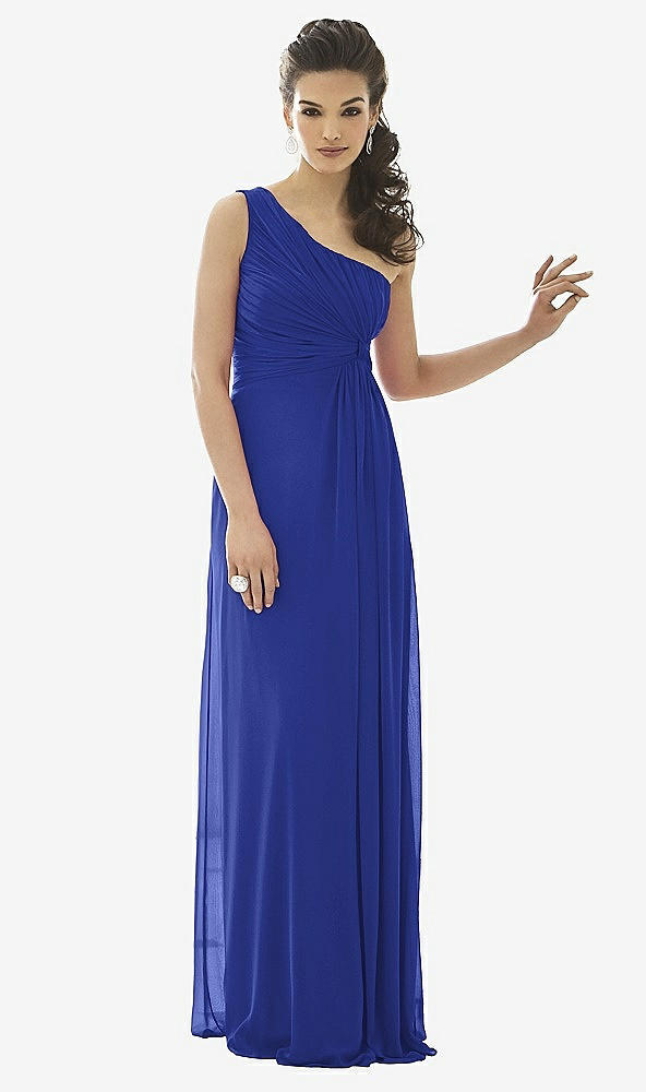 Front View - Cobalt Blue After Six Bridesmaid Dress 6651