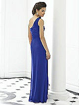 Rear View Thumbnail - Cobalt Blue After Six Bridesmaid Dress 6651