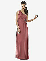 Front View Thumbnail - English Rose After Six Bridesmaid Dress 6651