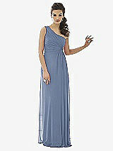 Front View Thumbnail - Larkspur Blue After Six Bridesmaid Dress 6651