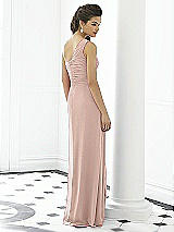 Rear View Thumbnail - Neu Nude After Six Bridesmaid Dress 6651