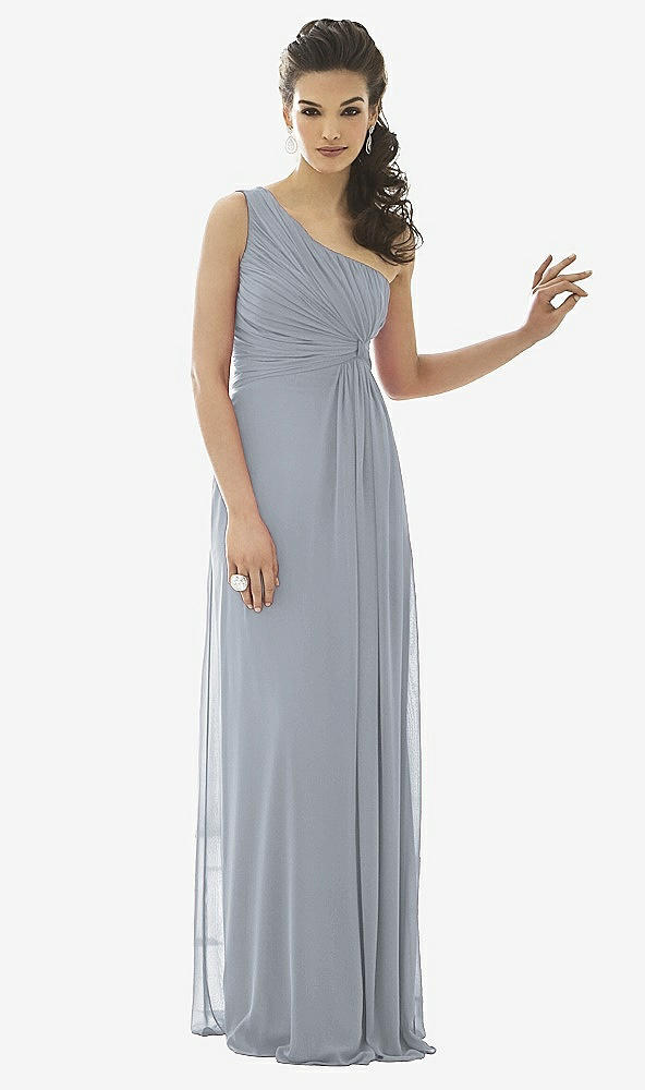 Front View - Platinum After Six Bridesmaid Dress 6651