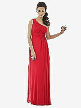 Front View Thumbnail - Parisian Red After Six Bridesmaid Dress 6651