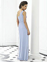 Rear View Thumbnail - Sky Blue After Six Bridesmaid Dress 6651