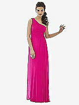 Front View Thumbnail - Think Pink After Six Bridesmaid Dress 6651