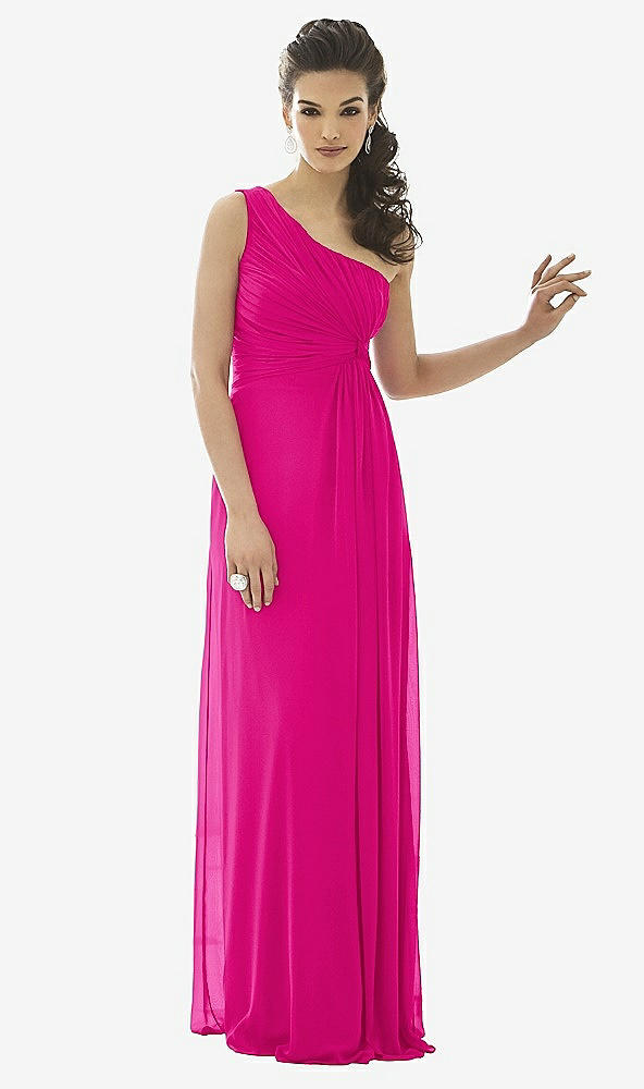 Front View - Think Pink After Six Bridesmaid Dress 6651