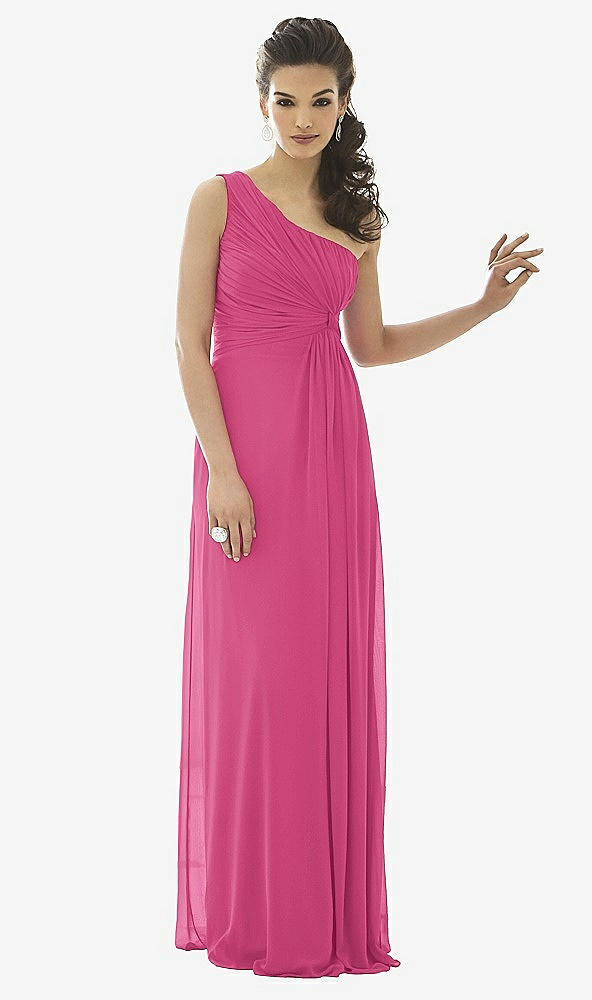 Front View - Tea Rose After Six Bridesmaid Dress 6651