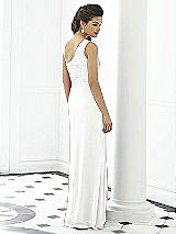 Rear View Thumbnail - White After Six Bridesmaid Dress 6651