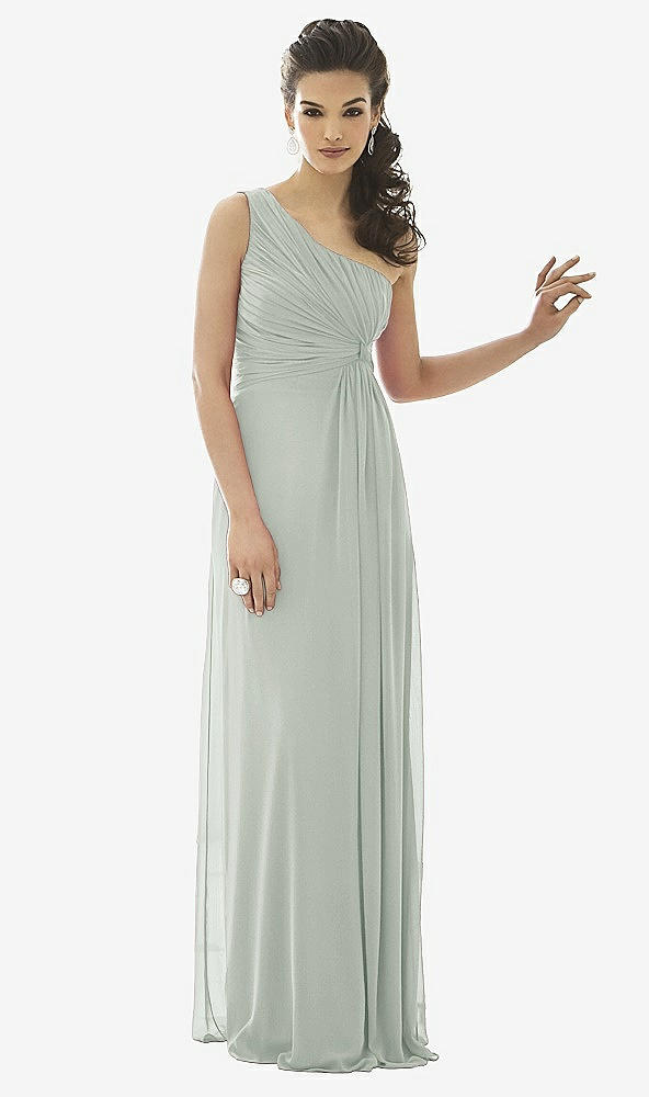 Front View - Willow Green After Six Bridesmaid Dress 6651