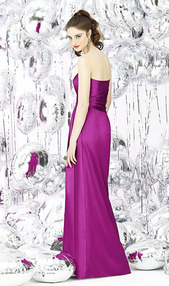 Back View - Persian Plum Social Bridesmaids Style 8121