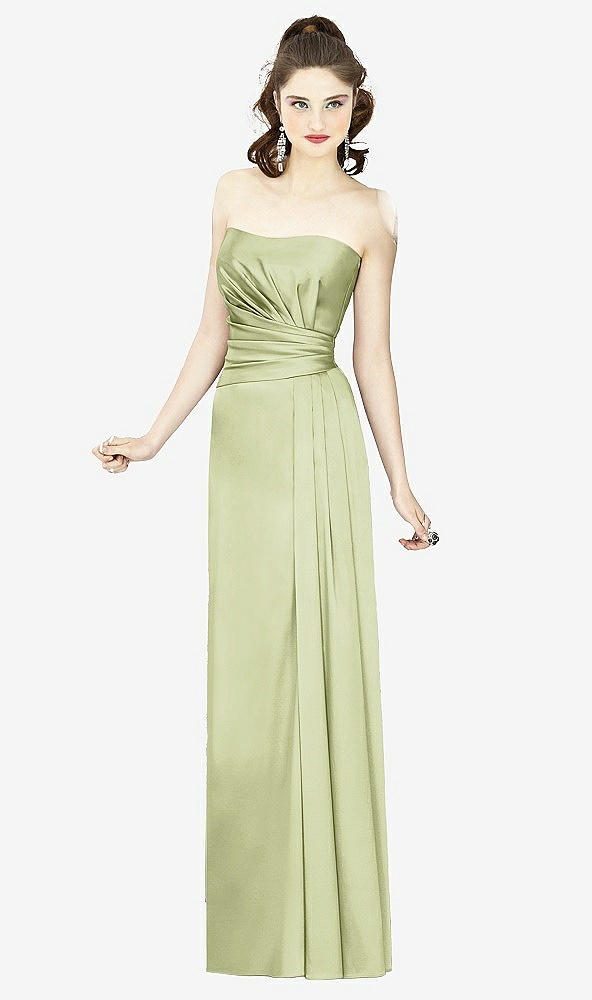 Front View - Mint Social Bridesmaids Style 8121