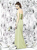 Rear View Thumbnail - Mint Social Bridesmaids Style 8121