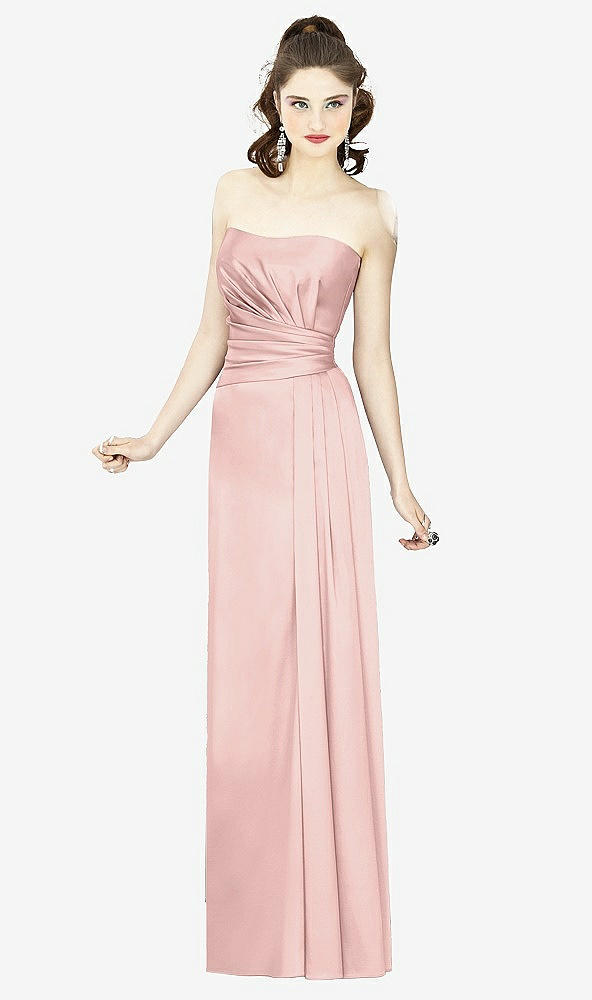 Front View - Rose - PANTONE Rose Quartz Social Bridesmaids Style 8121