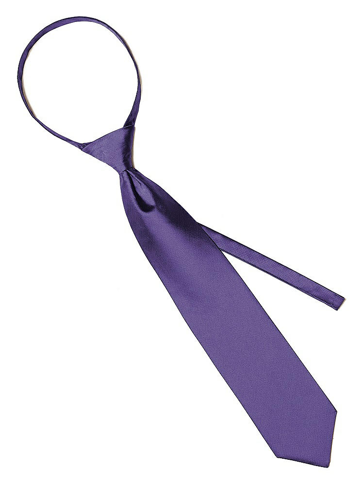 Back View - Regalia - PANTONE Ultra Violet Aries Slider Ties by After Six