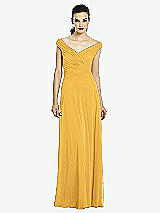 Front View Thumbnail - NYC Yellow After Six Bridesmaids Style 6667