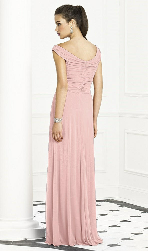 Back View - Rose - PANTONE Rose Quartz After Six Bridesmaids Style 6667