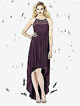 Front View Thumbnail - Aubergine Social Bridesmaids Style 8125