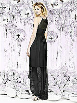 Rear View Thumbnail - Black Social Bridesmaids Style 8125