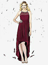 Front View Thumbnail - Cabernet Social Bridesmaids Style 8125