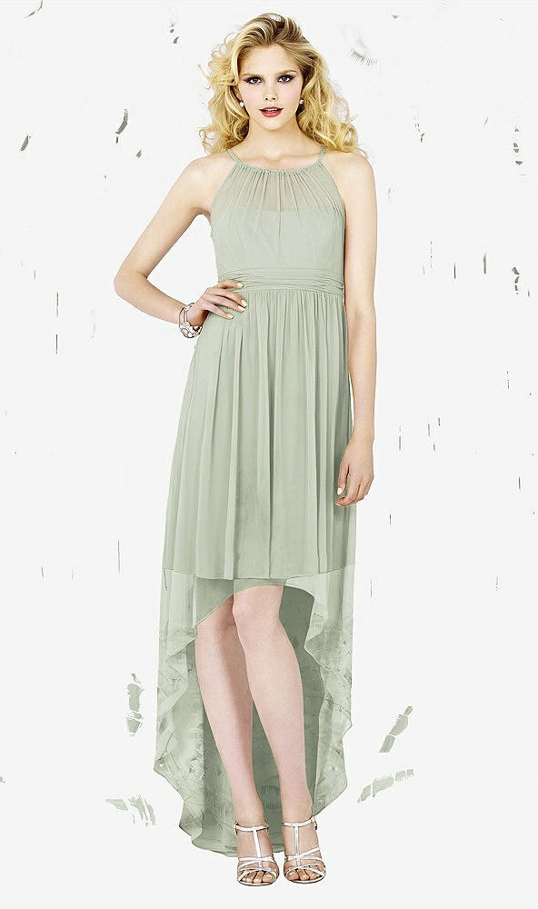 Front View - Celadon Social Bridesmaids Style 8125