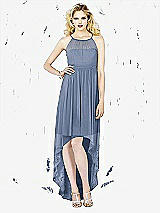 Front View Thumbnail - Larkspur Blue Social Bridesmaids Style 8125