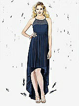 Front View Thumbnail - Midnight Navy Social Bridesmaids Style 8125