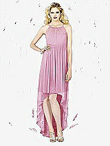 Front View Thumbnail - Powder Pink Social Bridesmaids Style 8125