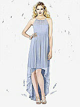 Front View Thumbnail - Sky Blue Social Bridesmaids Style 8125