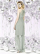 Rear View Thumbnail - Willow Green Social Bridesmaids Style 8125