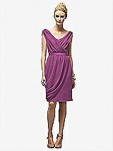 Front View Thumbnail - Radiant Orchid Lela Rose Bridesmaid Dress LR178