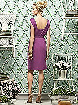 Rear View Thumbnail - Radiant Orchid Lela Rose Bridesmaid Dress LR178