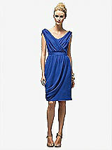 Front View Thumbnail - Sapphire Lela Rose Bridesmaid Dress LR178