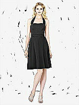 Front View Thumbnail - Black Social Bridesmaids Style 8126