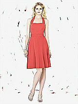 Front View Thumbnail - Perfect Coral Social Bridesmaids Style 8126