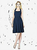 Front View Thumbnail - Midnight Navy Social Bridesmaids Style 8126