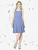 Front View Thumbnail - Periwinkle - PANTONE Serenity Social Bridesmaids Style 8126